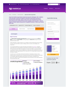 Atopic Dermatitis Drugs Market Analysis & Forecast 2023-2032