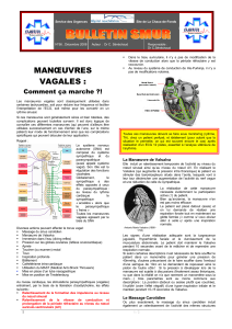 Man&oelig;uvres vagales en m&eacute;decine d'urgence