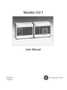 Monitor UV-1 User Manual