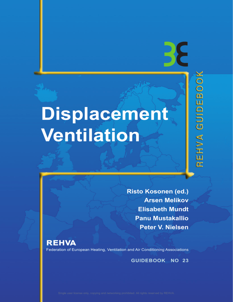 Photo inspiration: Displacement Ventilation Guidebook By Rehva Photo Inspiration
