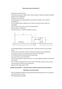 Preparação para o Exame Sispred II: Sistemas de Água e Cálculos