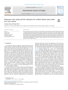 Fatigue Crack Sizing in Welded Tubular Joints