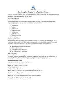 FE Exam Guide: Everything You Need to Know