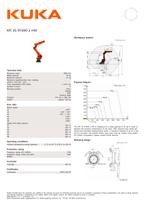 KUKA KR 35 R1840-3 HW Robot Datasheet