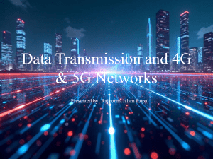 Data Transmission: 4G & 5G Networks Explained