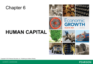 Human Capital: Health, Education, and Economic Growth Analysis