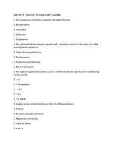Emergency Medicine Exam Questions