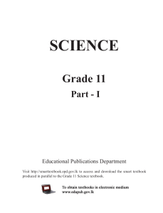 science G-11 P-I E
