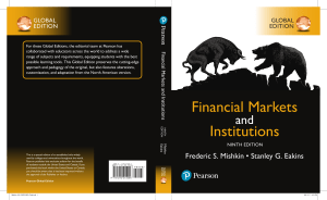 Financial Markets and Institutions Textbook - 9th Global Edition