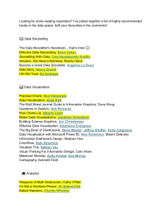 Data Science Books: Storytelling, Visualization, Analytics & More