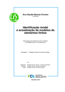 Identificação Modal e Atualização de Modelos FE - Tese Eng. Civil