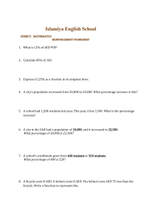 Math Worksheet: Percentages, Ratios, Area, Volume