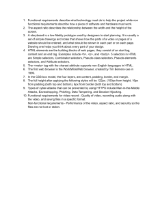 Web Development & Cybersecurity Concepts