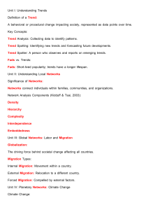 Trends, Networks, and Critical Thinking: Course Overview