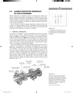 Dispositivos de Ingenier&iacute;a de Flujo Estacionario: Toberas, Turbinas