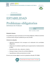 Estabilidad: Sistemas de Fuerzas - Problemas de Ingeniería Eléctrica