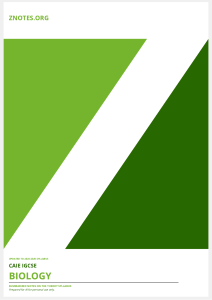 IGCSE Biology: Gas Exchange Notes (2023-2025 Syllabus)