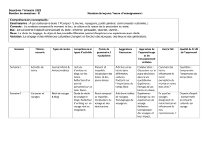Programme de fran&ccedil;ais 2025