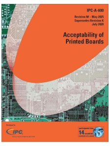 IPC-A-600M: Acceptability of Printed Boards Standard