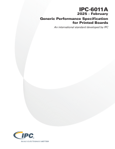IPC-6011A: Printed Board Performance Specification
