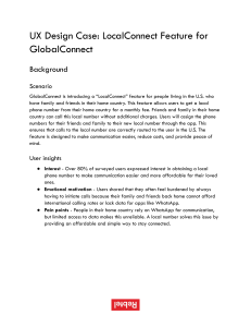 LocalConnect UX Design Case Study