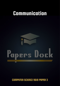 Computer Networks: Protocols, TCP/IP, Switching