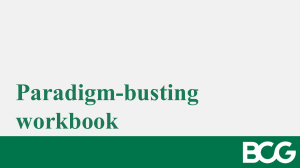 Paradigm-Busting Workbook: Mental Models & Business Strategy