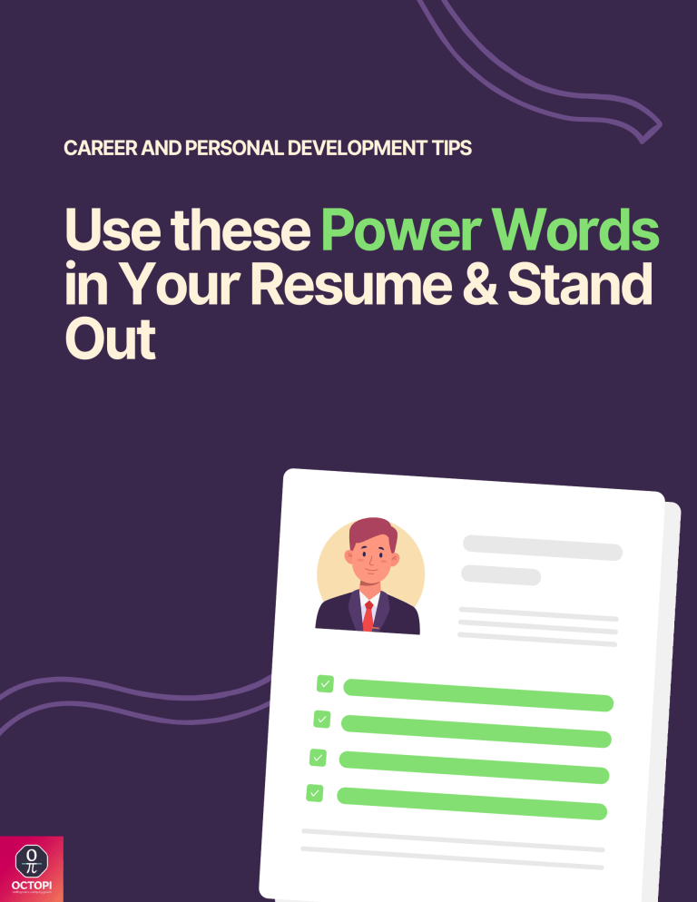 Resume Power Words: Stand Out & Get Hired