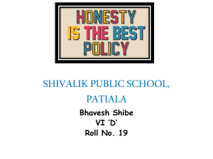 Honest Woodcutter Story: Reading Comprehension Worksheet