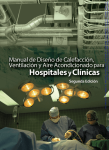 Manual de Dise&ntilde;o HVAC para Hospitales y Cl&iacute;nicas