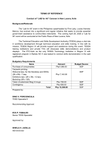 Lab for All Caravan Terms of Reference - Iloilo