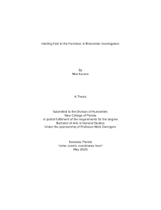 Rhizomatic Investigation: Formless Thesis by Max Kucera