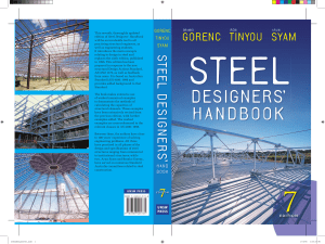 Steel Designers' Handbook: 7th Edition