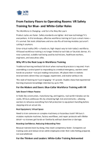 VR Safety Training: Blue & White-Collar Workforce | XR Guru