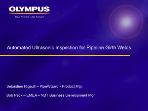 Pipeline Girth Weld Inspection with Automated Ultrasonics