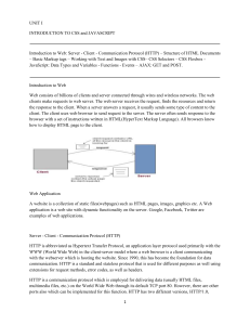 CSS and JavaScript Introduction: Web Development Basics