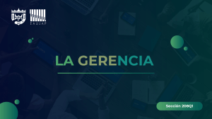 Gerencia: Definici&oacute;n, Liderazgo y &Eacute;xito Gerencial