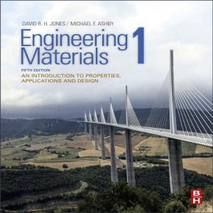 Engineering Materials 1: Properties, Applications & Design Textbook