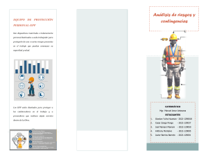 An&aacute;lisis de Riesgos y EPP en Construcci&oacute;n