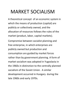 Market Socialism: Definition and Examples