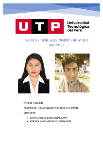 English Assignment: Introductions & Basic Conversation