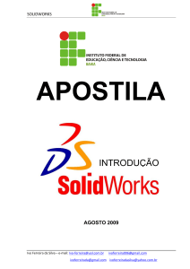 Livro de Curso de Introdução ao SolidWorks (Português)