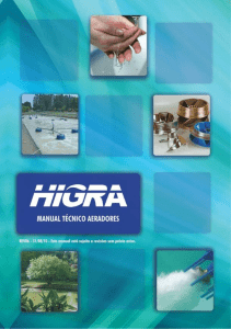 Manual T&eacute;cnico de Aeradores HIGRA