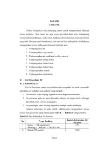 Utilitas Pabrik Sikloheksana: Kebutuhan Air, Uap, & Listrik