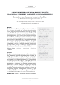 Trust in Brazilian Institutions During COVID-19 Pandemic