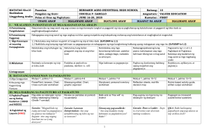 Values Education: Intellect & Will Lesson Plan (Grade 10)