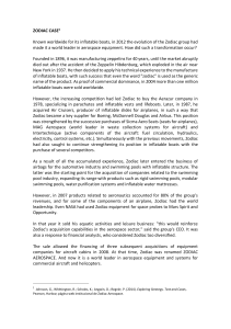 Zodiac Aerospace Case Study: Strategy & Diversification