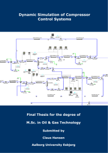 Dynamic Simulation of Compressor Control Systems in Oil & Gas