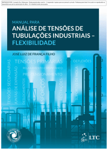 An&aacute;lise de Tens&otilde;es em Tubula&ccedil;&otilde;es Industriais - Flexibilidade
