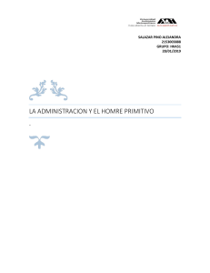 Administraci&oacute;n en Sociedades Primitivas: Una Visi&oacute;n Antropol&oacute;gica